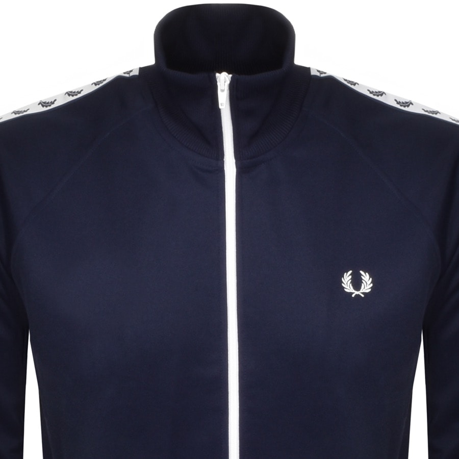 Alternative Image for ProductFred Perry Full Zip Track Top Blue2